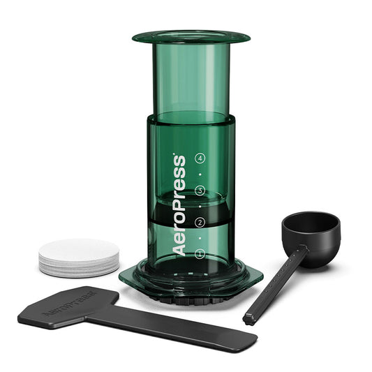 AeroPress, Clear Coffee Maker, Blue